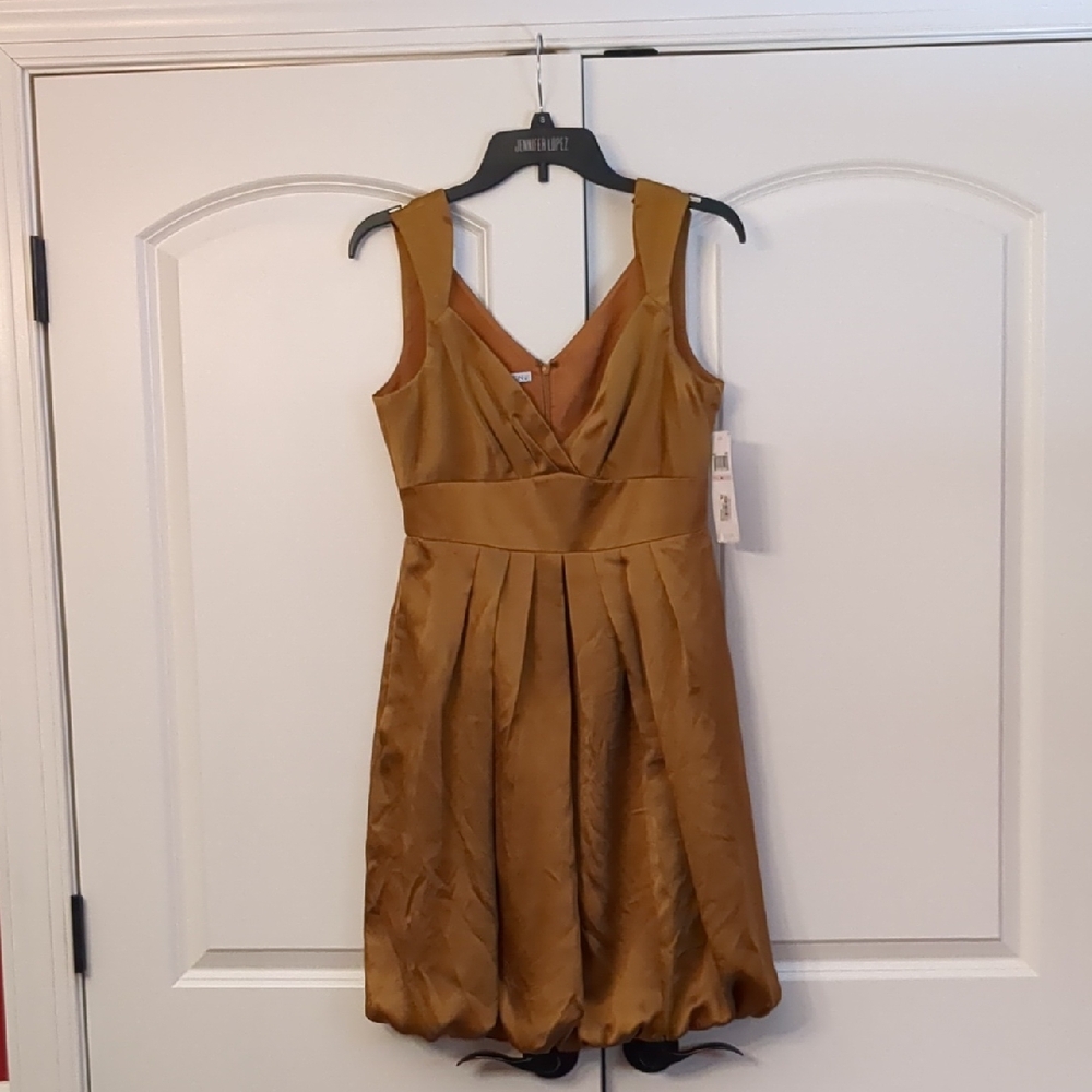 Maggie London Gold Dress